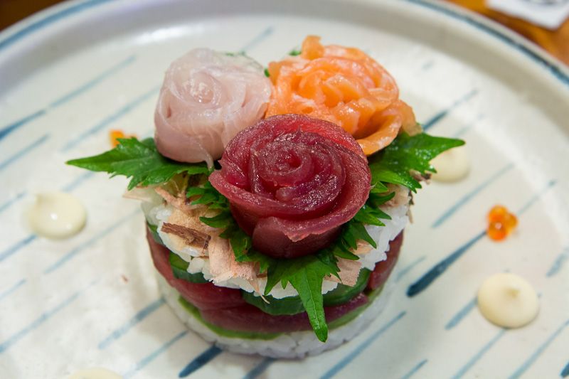 salmon sashimi kaalulangus klen ja rasvapoleti virna