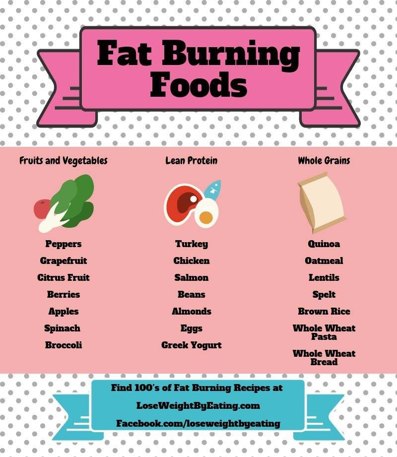 fat burning food guide
